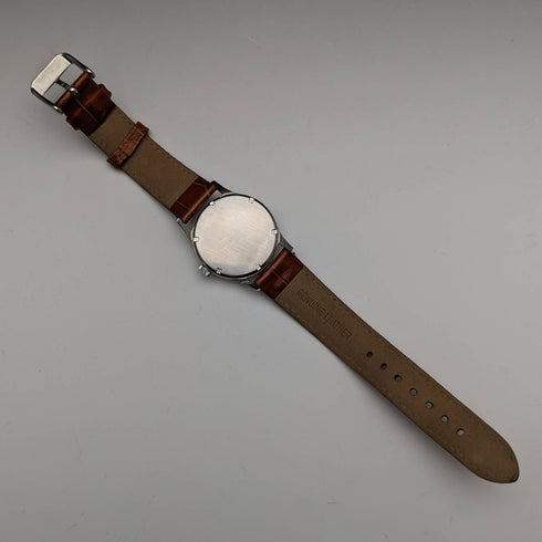 英国ヴィンテージ ベンソン 機械式腕時計 CYMAムーブ メタルケース 動作良好